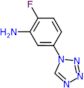 2-fluoro-5-(1H-tetrazol-1-yl)aniline