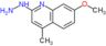 2-hydrazinyl-7-methoxy-4-methylquinoline