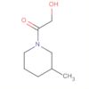 Piperidine, 1-(hydroxyacetyl)-3-methyl-