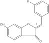 (2Z)-2-[(3-Fluorophenyl)methylene]-6-hydroxy-3(2H)-benzofuranone