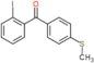 (2-iodophenyl)-(4-methylsulfanylphenyl)methanone