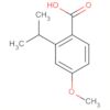 Benzoic acid, 4-methoxy-2-(1-methylethyl)-