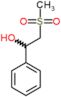 2-(methylsulfonyl)-1-phenylethanol