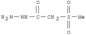 Acetic acid,2-(methylsulfonyl)-, hydrazide