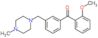 (2-methoxyphenyl)-[3-[(4-methylpiperazin-1-yl)methyl]phenyl]methanone