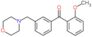 (2-methoxyphenyl)-[3-(morpholinomethyl)phenyl]methanone