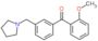 (2-methoxyphenyl)-[3-(pyrrolidin-1-ylmethyl)phenyl]methanone