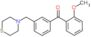 (2-methoxyphenyl)-[3-(thiomorpholinomethyl)phenyl]methanone