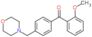 (2-Methoxyphenyl)[4-(4-morpholinylmethyl)phenyl]methanone