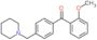 (2-methoxyphenyl)-[4-(1-piperidylmethyl)phenyl]methanone