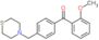 (2-methoxyphenyl)-[4-(thiomorpholinomethyl)phenyl]methanone