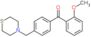 Methanone, (2-methoxyphenyl)[4-(4-thiomorpholinylmethyl)phenyl]-