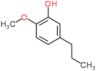 2-methoxy-5-propylphenol