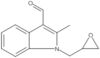 2-Methyl-1-(2-oxiranylmethyl)-1H-indole-3-carboxaldehyde
