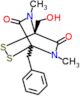(4S)-1-benzyl-4-(hydroxymethyl)-5,7-dimethyl-2,3-dithia-5,7-diazabicyclo[2.2.2]octane-6,8-dione