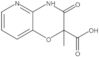 3,4-Dihydro-2-methyl-3-oxo-2H-pyrido[3,2-b]-1,4-oxazine-2-carboxylic acid