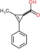 2-methyl-3-phenylcycloprop-2-ene-1-carboxylic acid