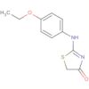 4(5H)-Thiazolone, 2-[(4-ethoxyphenyl)amino]-