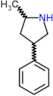 2-methyl-4-phenylpyrrolidine