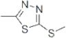 1,3,4-Thiadiazole, 2-methyl-5-(methylthio)-