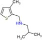 2-methyl-N-[(3-methylthiophen-2-yl)methyl]propan-1-amine