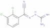 (2Z)-2-[Cyano(2,3-dichlorophenyl)methylene]hydrazinecarboximidamide