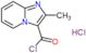 2-methylimidazo[1,2-a]pyridine-3-carbonyl chloride hydrochloride