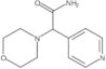 α-4-Pyridinyl-4-morpholineacetamide