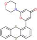 2-morpholin-4-yl-6-thianthren-1-yl-4H-pyran-4-one