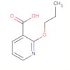 3-Pyridinecarboxylic acid, 2-propoxy-