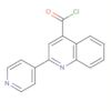 4-Quinolinecarbonyl chloride, 2-(4-pyridinyl)-