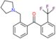 [2-(pyrrolidin-1-ylmethyl)phenyl]-[2-(trifluoromethyl)phenyl]methanone