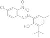 6-tert-butyl-2-[(4-chloro-2-nitrophenyl)azo]-p-cresol