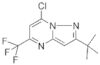 7-Chloro-2-(1,1-dimethylethyl)-5-(trifluoromethyl)pyrazolo[1,5-a]pyrimidine