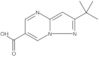 2-(1,1-Dimethylethyl)pyrazolo[1,5-a]pyrimidine-6-carboxylic acid