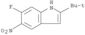 1H-Indole,2-(1,1-dimethylethyl)-6-fluoro-5-nitro-