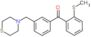 (2-methylsulfanylphenyl)-[3-(thiomorpholinomethyl)phenyl]methanone