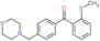 (2-methylsulfanylphenyl)-[4-(thiomorpholinomethyl)phenyl]methanone