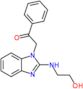 2-{2-[(2-hydroxyethyl)amino]-1H-benzimidazol-1-yl}-1-phenylethanone