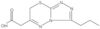 3-Propyl-7H-1,2,4-triazolo[3,4-b][1,3,4]thiadiazine-6-acetic acid