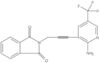 2-[3-[2-Amino-5-(trifluoromethyl)-3-pyridinyl]-2-propyn-1-yl]-1H-isoindole-1,3(2H)-dione