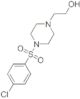 2-{4-[(4-chlorophenyl)sulfonyl]piperazino}-1-ethanol