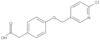 4-[(6-Chloro-3-pyridinyl)methoxy]benzeneacetic acid