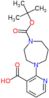 2-[4-(tert-butoxycarbonyl)-1,4-diazepan-1-yl]pyridine-3-carboxylic acid