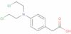 4-[Bis(2-chloroethyl)amino]benzeneacetic acid