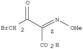 Butanoic acid, 4-bromo-2-(methoxyimino)-3-oxo-,(2Z)-