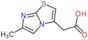 (6-methylimidazo[2,1-b][1,3]thiazol-3-yl)acetic acid