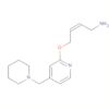 2-Buten-1-amine, 4-[[4-(1-piperidinylmethyl)-2-pyridinyl]oxy]-, (Z)-