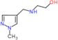 2-{[(1-methyl-1H-pyrazol-4-yl)methyl]amino}ethanol