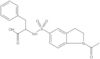 N-[(1-Acetyl-2,3-dihydro-1H-indol-5-yl)sulfonyl]phenylalanine